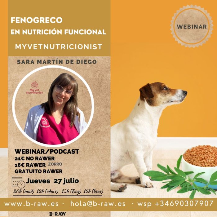 Fenogreco en nutrición funcional - Beneficios en perros y gatos B-RAW